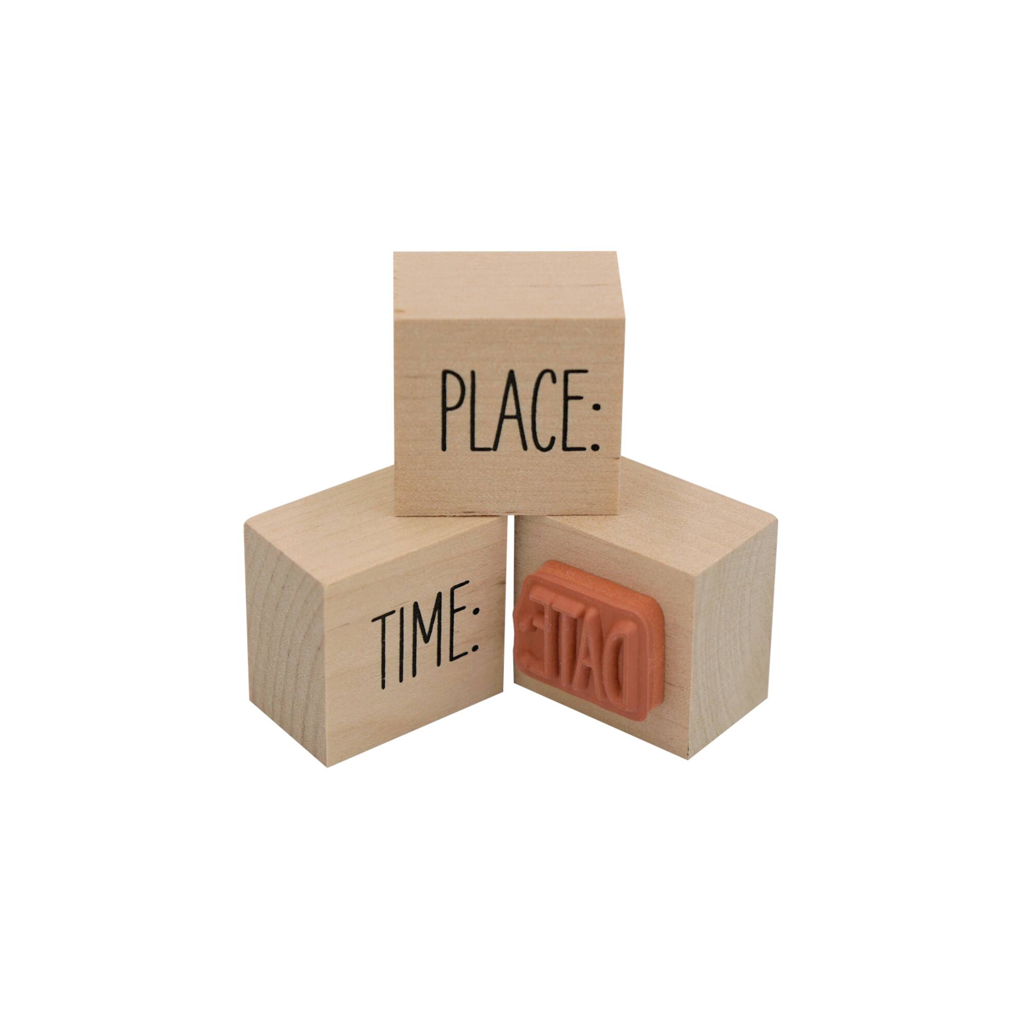 You're Invited Wood Stamp Set by Recollections™